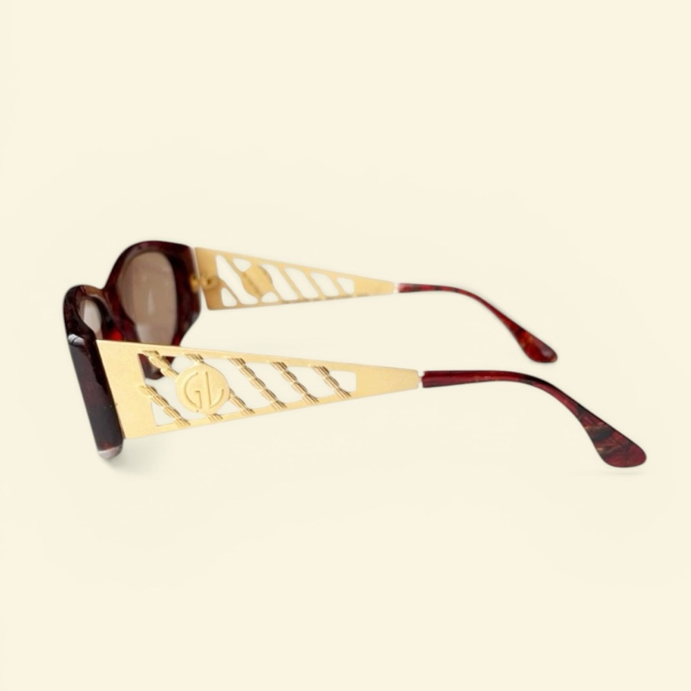 Guy Laroche Paris Vintage GL902 marbled women’s sunglasses | NOS